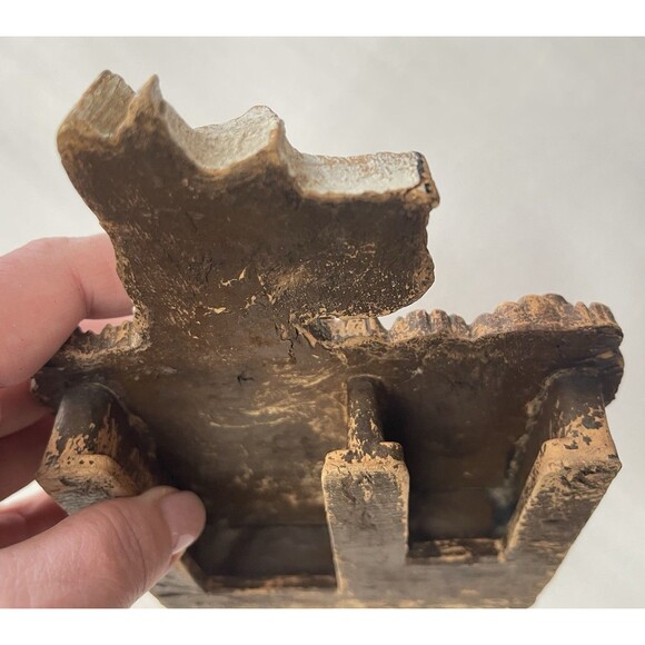 VTG Syroco White Tan Scotty Scottie Scottish Terrier Dog Brush Holder (no brush) - Picture 9 of 11